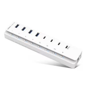 :EFM네트웍스 아이피타임 UH1008C-QC (8포트/USB 3.1) USB 허브