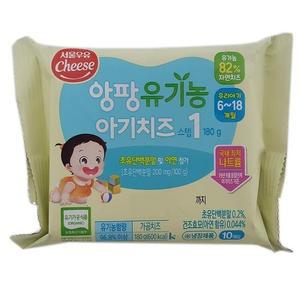 서울 유기농 앙팡 아기치즈(스텝1) 180G(10매) (WFGMQHP)