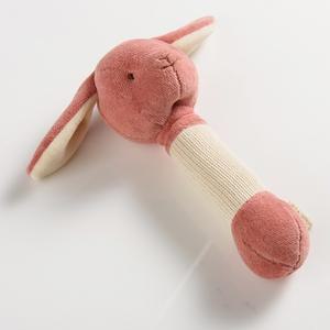 [보리보리/마임]토끼 막대 딸랑이 인형 1+1 오가닉 면 애착인형