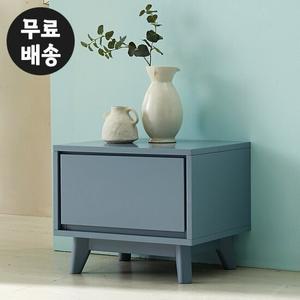 레체 1단 서랍장 협탁 침대 사이드 서랍(500/그레이)