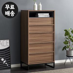 이지 6단 서랍장 옷 수납장 수입 안방 거실 모던(600)