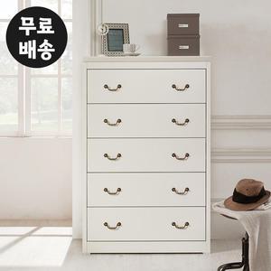 슈로 5단 서랍장 안방 아이방 옷장 수납장 넓은(900)