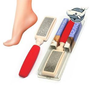 부드러운 발뒤꿈치 각질제거기 양면 발관리 (WFGUISN)