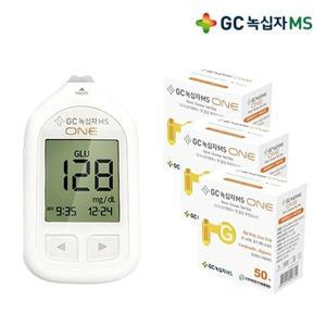 [기타]GC 녹십자 MS ONE 원 혈당 측정 검사지 150매+기계+침100+솜100