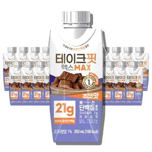 테이크핏 맥스 초코맛 250ml 24개 단백질음료