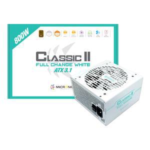HIT 마이크로닉스 Classic II 풀체인지 800W 80PLUS브론즈 ATX3.1 화이트 /파워서플라이/정품/안심포장