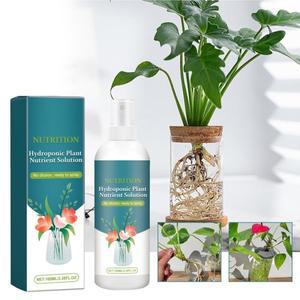 수경 식물 영양제 솔루션 꽃 야채 포춘 대나무 액체 비료 100ml