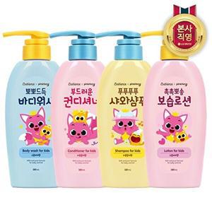 [LG생활건강][비밀] 베비언스 핑크퐁 380ml x 2개(4종 택1)