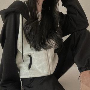 [기타]운동복 셋업 중학생 여학생 루즈핏 후드 집업 티 여자 조거 트레이