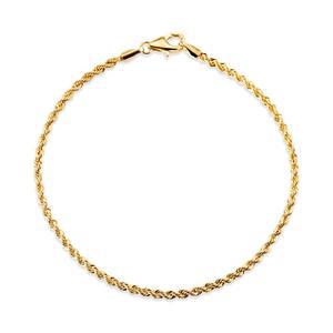 갤러리아 [비앤비골드] 18K 글램 1.8mm 트위스트 이태리 체인 팔찌 IRB40656