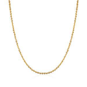 갤러리아 [비앤비골드] 18K 글램 1.8mm 트위스트 이태리 체인 목걸이 IRN40658