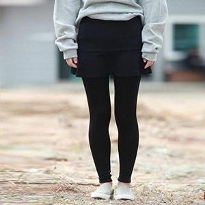 [셀러허브 패션][JHQRNLG7_4B]밍크퍼 후레아 치마레깅스 쫄바지 래깅스