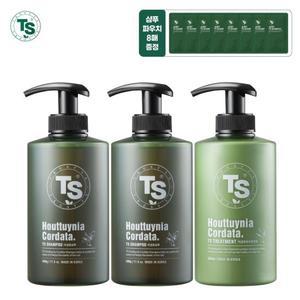 TS어성초샴푸 500g*2개+TS어성초트리트먼트 500ml*1개+TS저스트샴푸 6g*8개