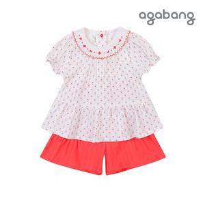 [보리보리/아가방]라라모던반소블라우스상하(RED)_01P32305393