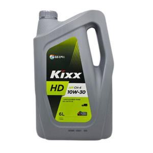 GS 엔진오일 KIXX HD CH-4 10W30 6L x1개