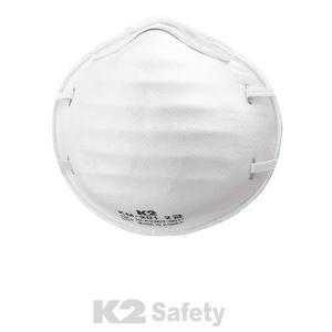 k2 Safety 청소 공장 분진 냄새 안면부여과식2급 방진 마스크 20p 제제소 보호구