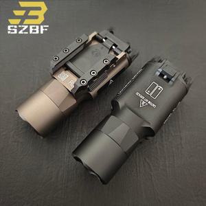 Sotac 전술 SF X300 X300U 울트라 LED 400 루멘 금속 권총 무기 라이트 맞는 20mm 레일 Airsoft 교수형 사