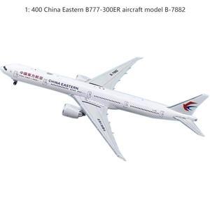 B-7882 합금 완제품 컬렉션 모델, 중국 동방 B777-300ER 항공기 1: 400