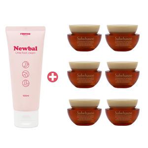 [설화수]파인듀 풋크림+설화수 샘플 화장품 여성용 자음생 아이크림 24ml 4ml 6개