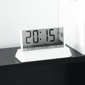 전자시계 무소음 탁상시계 미니 건전지 디지털 snooz