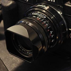 렌즈후드 금속 렌즈 후드 캡 Voigtlander NOKTON 빈티지  35mm F1.5 TYPE I II용 알루미늄