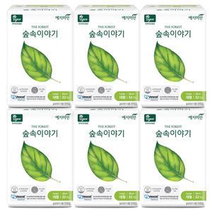 예지미인 숲속이야기 비오셀 대형 32P X 6팩