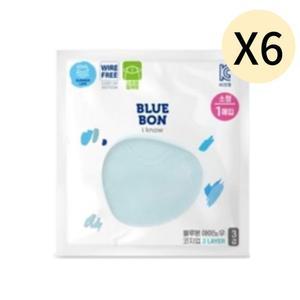 블루본 마스크 스트랩 일체형 소형 민트 추천 30매 X6