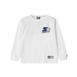 [스타터 블랙라벨] 플래그 그래픽 롱슬리브 (화이트) SA251ILS04_WHT