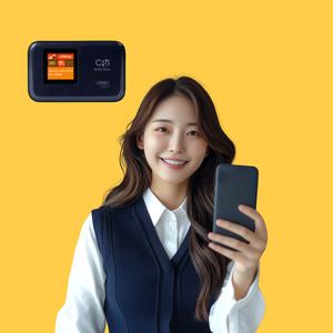 LG유플러스 휴대용 LTE와이파이 포켓파이 라우터 유심 무약정 개인공유기
