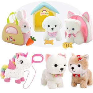 헬로펫 아기토끼 비숑 냥이 유니콘 마이펫 몽이 콩이 움직이는 장난감