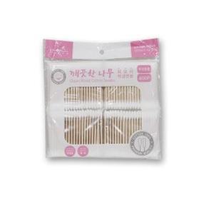 고품질 깨끗한나무 회오리면봉 귀이개 귀청소 화장 종이면봉 회오리면봉 개별포장면봉 귀후비개 (WFHOR4E)