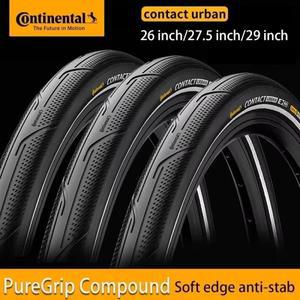 Continental Contact 도시 자전거 와이어 비드 타이어 MTB 도로 622 584 559 406 20 26 27.5 28 29 BMX 투
