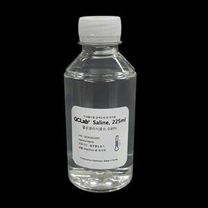 멸균생리식염수 225ml 보틀형 과학실험용-WFH71QR