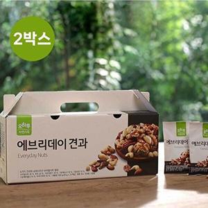 [오하루 자연가득][오하루] 에브리데이 견과 25포 X 2박스