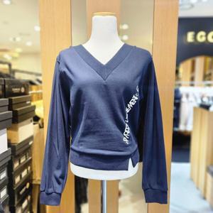 [에고이스트]레터링포인트브이넥루즈핏티셔츠/EQ2ET305