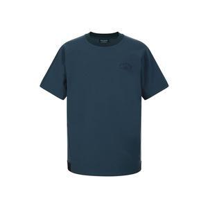 [하프클럽/맥케이슨]남성 등판 타공 우븐 라운드 티셔츠 그린 MDM2TS645GRN
