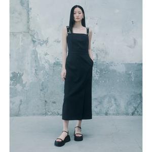 [에고이스트](광주신세계)[CAPSULE LINE] 아일렛 장식 포인트 H라인 롱 원피스 (ER2WO460)
