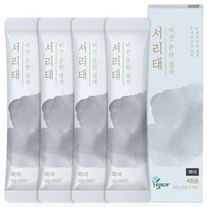 서리태 물염색 10g 4회분 순한 비건 염색약 새치 흰머리 커버