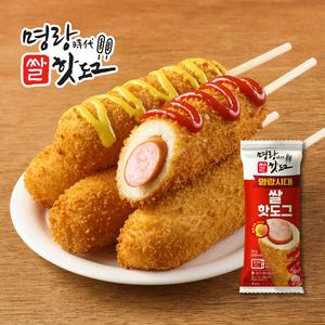 [내일도착] 명랑시대 쌀 핫도그 85g x 10개