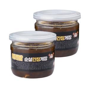 [내일도착] 아라담 순살간장게장 180g*2개