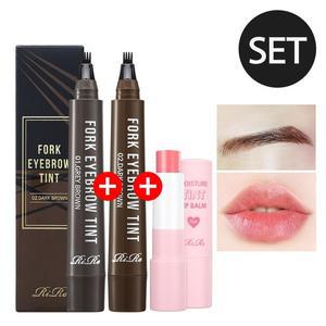 1+1+립밤 리르 포크 타투아이브로우 틴트   8일지속 임상완료