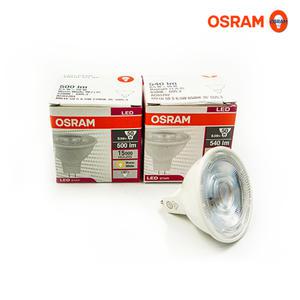 오스람 LED MR16 6W 주광색 백색 전구색