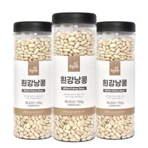 프리미엄 흰강낭콩 700g X 3통 (2.1kg) 네이비빈 해군콩 파세올라민
