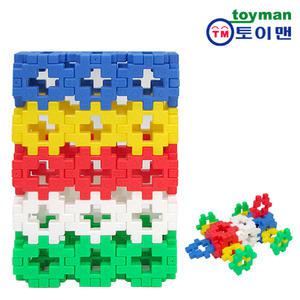 대형 와플블럭 토이맨 대형사각블럭 50p 십자 유아 어린이 유치원 돌봄 늘봄 교구