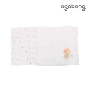 [롯데백화점]아가방 [아가방]토토리손수건10P(총10장_5개씩 디자인2개)(01M08510403)