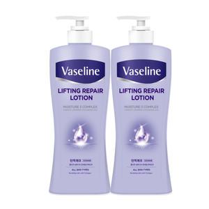 바세린 리프팅 리페어 로션 450ml x2개 탄력케어