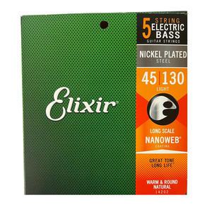 Elixir/엘릭서스트링 베이스 나노웹 라이트 045-130 14202