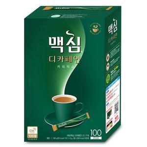 맥심 디카페인 커피믹스 100T