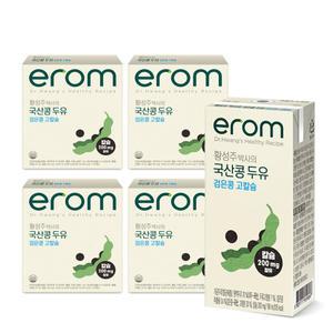 이롬 황성주 국산콩 두유 검은콩 고칼슘 190ml 64개