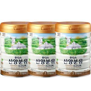 후디스 프리미엄 산양분유 1단계 800g x 3캔